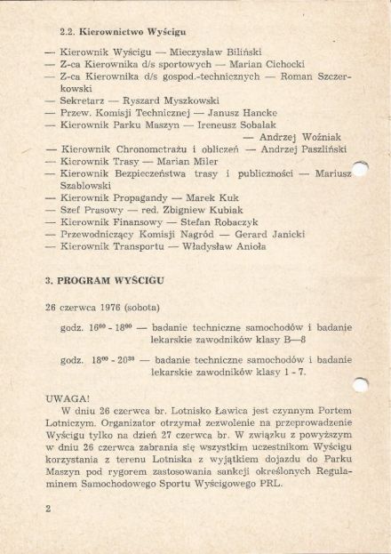 Tor Poznań-Ławica - 1976r