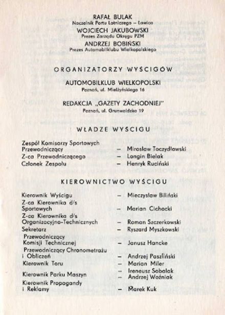 Tor Poznań-Ławica - 1976r