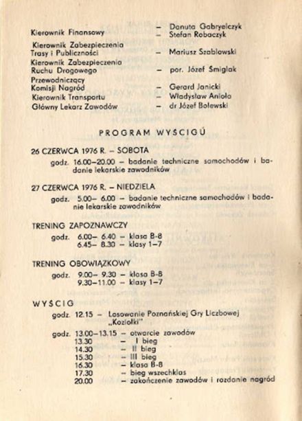 Tor Poznań-Ławica - 1976r
