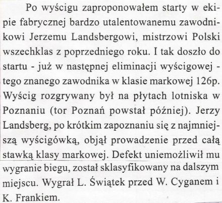 Tor Poznań-Ławica - 1976r