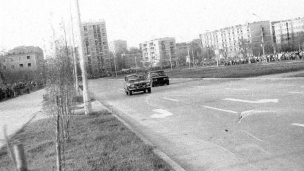 Wacław Podolski – Renault 12 TL i Jerzy Banach – Polski Fiat 125p/1500.