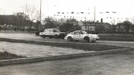 Adam Smorawiński – Porsche Carrera RS, Ksawery Frank – Polski Fiat 125p/Akropolis.