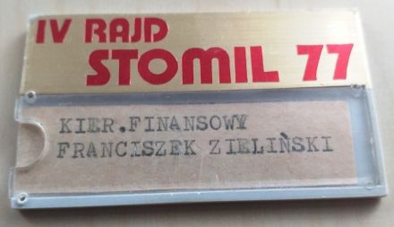 Rajd Stomil - 1977r.