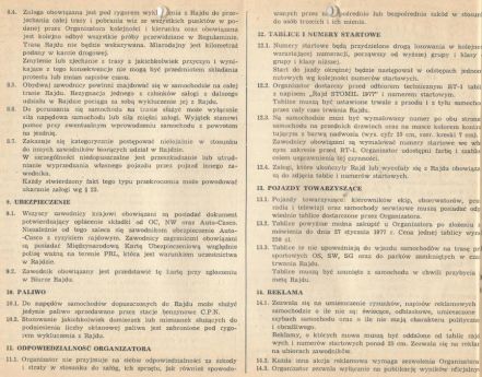 4 Rajd Stomil 1977