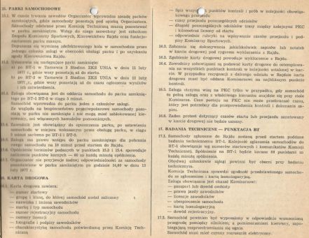 4 Rajd Stomil 1977