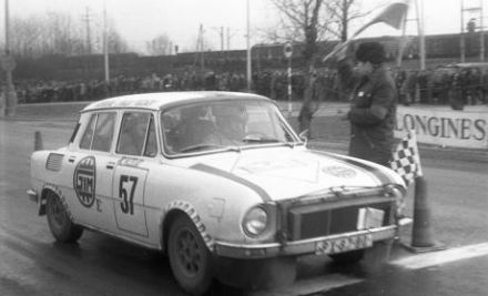 Cyryl Pacala i Milan Zelko – Škoda S 120 Rally.