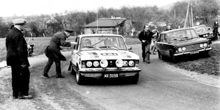 Maciej Stawowiak i Jacek Lewandowski – Polski Fiat 125p/Monte Carlo.