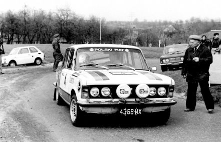 Włodzimierz Groblewski i Januariusz Czerwoniec – Polski Fiat 125p/Monte Carlo.