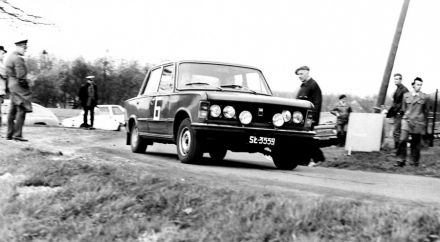 Adam Masłowiec i Andrzej Białowąs – Polski Fiat 125p/1500.