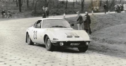 Jerzy Udziela i Jerzy Jaworski – Opel GT 1700.