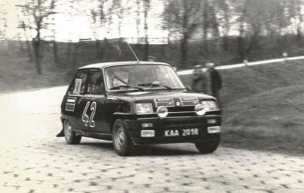 Zdzisław Szafrański i Henryk Pineles – Renault 5 Alpine.