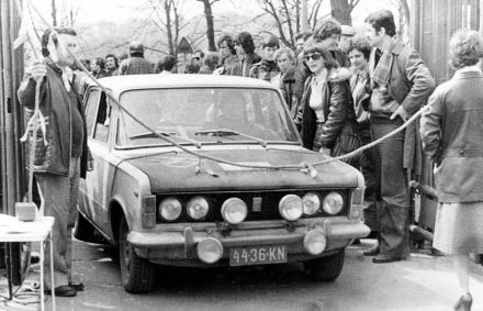 Maciej Halczyński i Stefan Swida – Polski Fiat 125p/1500.