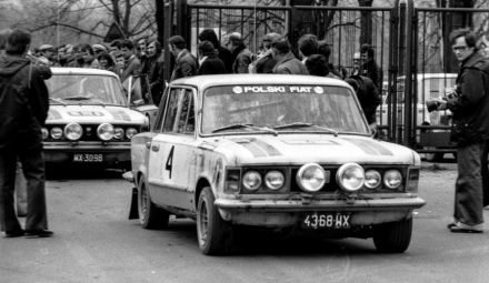 Włodzimierz Groblewski i Januariusz Czerwoniec – Polski Fiat 125p/Monte Carlo.