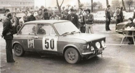 Andrzej Wodziński i Jan Wojciechowski – Fiat 128 Rally.
