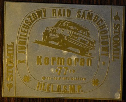 10 Rajd Kormoran - 1977r