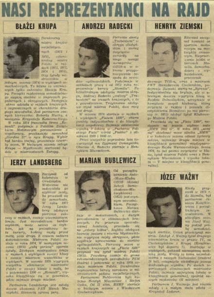 Rajd Kormoran 1977