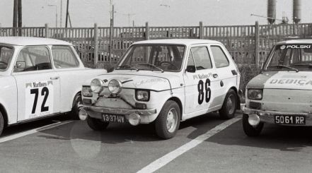 Krzysztof Winkowski i Krzysztof Szymczak – Polski Fiat 126p, Bogusław Dymek i Erwin Meisel – Trabant 601.
