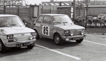 Polski Fiat 126p Jerzego Wernera.