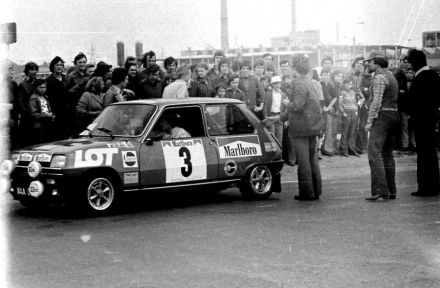 Jerzy Landsberg i Marek Muszyński – Renault 5 Alpine.