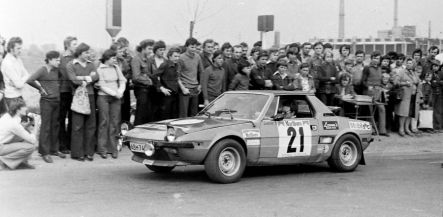 Janusz Szajng i Piotr Ślaski – Fiat X 1/9.