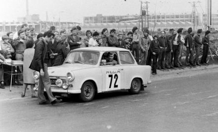 Bogusław Dymek i Erwin Meisel – Trabant 601.