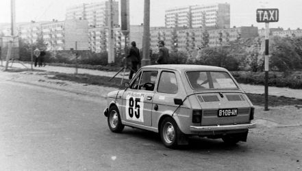 Jerzy Werner i Bogumił Żelaziński – Polski Fiat 126p.