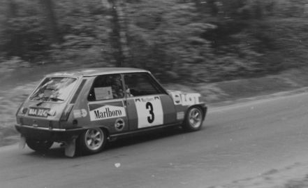 Jerzy Landsberg i Marek Muszyński – Renault 5 Alpine.