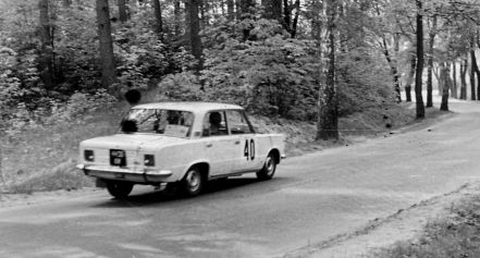 Maciej Halczyński i Stefan Swida – Polski Fiat 125p/1500.