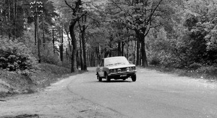 Marek Dąbek i Krzysztof Urbański – Fiat 128 Sport 3 porte.