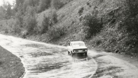 Jan Wojciechowski i Andrzej Wodziński – Fiat 128 Rally.