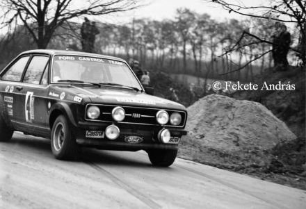 Gilbert Staepelaere i Eric Bessem – Ford Escort RS 1800.