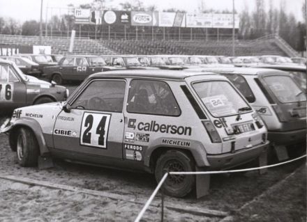 Guy Frequelin i Jacques Delaval – Renault 5 Alpine.