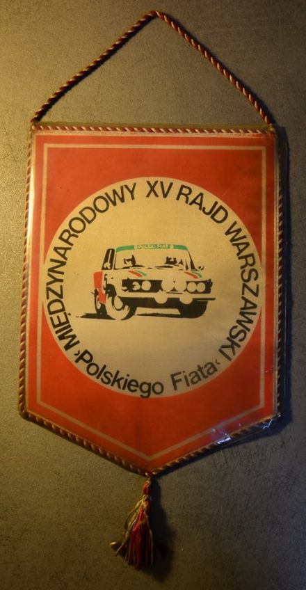 15 Rajd Warszawski Polskiego Fiata - 1977r