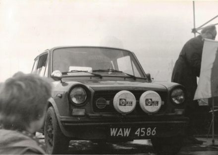 Andrzej Wodziński i Jan Wojciechowski – Autobianchi A112 Abarth.
