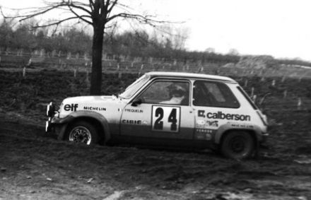 Guy Frequelin i Jacques Delaval – Renault 5 Alpine.