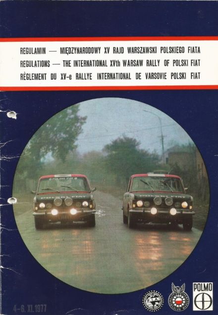 15 Rajd Warszawski 1977r