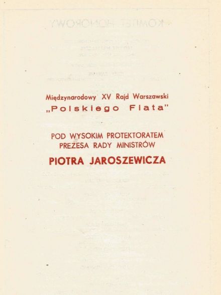 Rajd Warszawski 1977