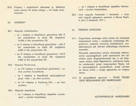 Rajd Warszawski 1977