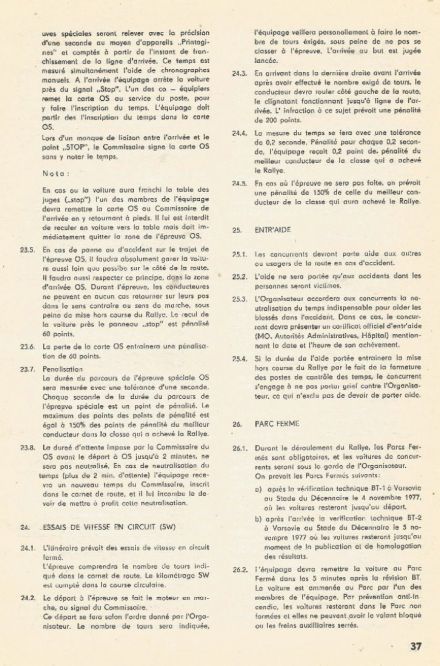 Rajd Warszawski 1977