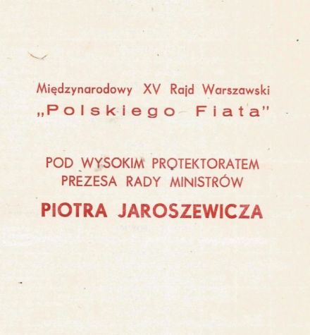 Rajd Warszawski 1977