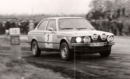 Horst Rausch i Jerzy Sypniewski – BMW 320i.