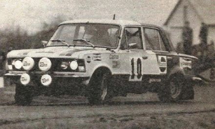 Maciej Stawowiak i Jacek Lewandowski – Polski Fiat 125p/Monte Carlo.