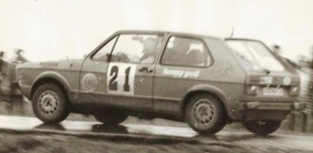 Helmut Müller i Mirosław Wojtaszek – VW Golf GTi.