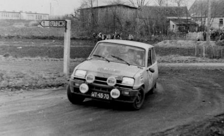 Tadeusz Dębowski i Włodzimierz Krzemiński – Renault 5 Alpine.