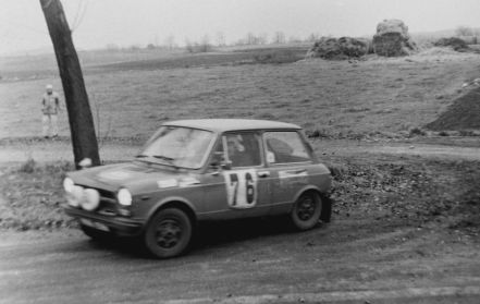 Andrzej Wodziński i Jan Wojciechowski – Autobianchi A112 Abarth.