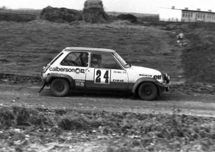 Guy Frequelin i Jacques Delaval – Renault 5 Alpine.