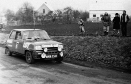Błażej Krupa i Piotr Mystkowski – Renault 5 Alpine.