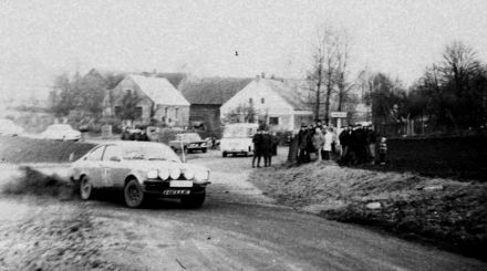 Holger Helle i Ole Hansen – Opel Kadett GT/E.