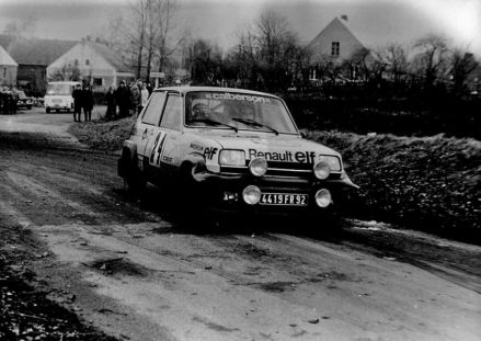 Guy Frequelin i Jacques Delaval – Renault 5 Alpine. 