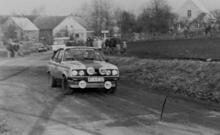 Hans Britth i Willy Andersson – Ford Escort RS 2000.